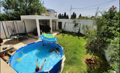 Rez-de-chaussée avec jardin à côté de la mer – Bizerte